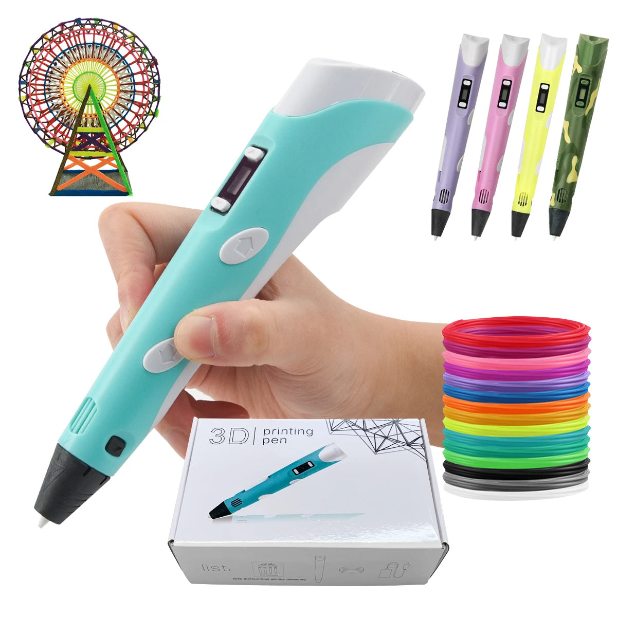Stylo 3D éducatif pour enfant - Créativité et imagination sans limite