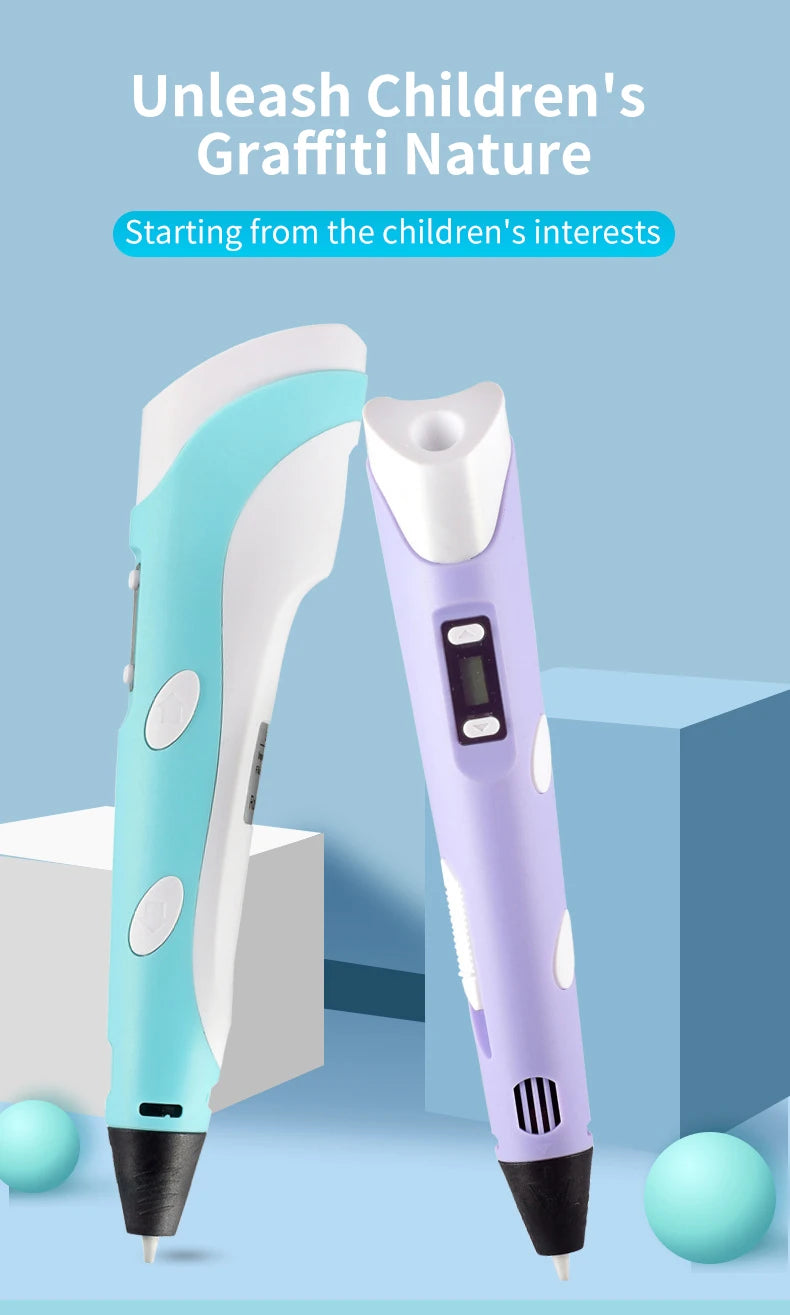 Stylo 3D éducatif pour enfant - Créativité et imagination sans limite